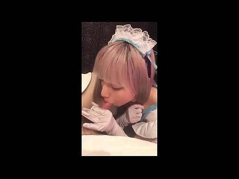 ❤️ Japanese Idol [mayuka], French maid costume, part 1, blowjob and jerk off with lotion Anal porn sa amon ☑